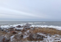 Рижский залив зимой