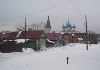 вид на Благовещенский собор с набережной, Гороховец