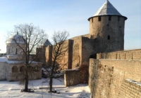 Крепость на границе с Эстонией