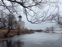 Церковь Покрова на Нерли без людей