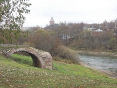 руины моста, Смоленск